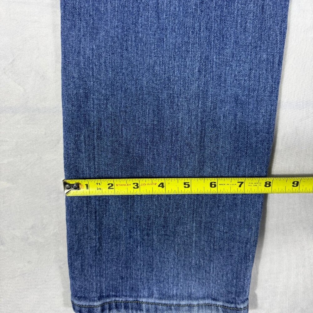 Lee Premium Select Straight Jeans Mens Blue Denim Regular Fit Classic Size 34x30 - Picture 16 of 16